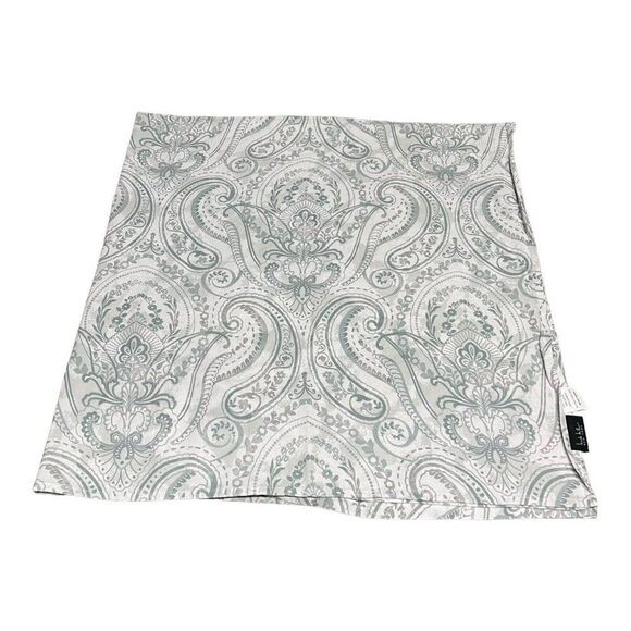 Nicole Miller Other - Green Blue Paisley Nicole Miller Home Fabric Shower Curtain Boho Print 63x67.75